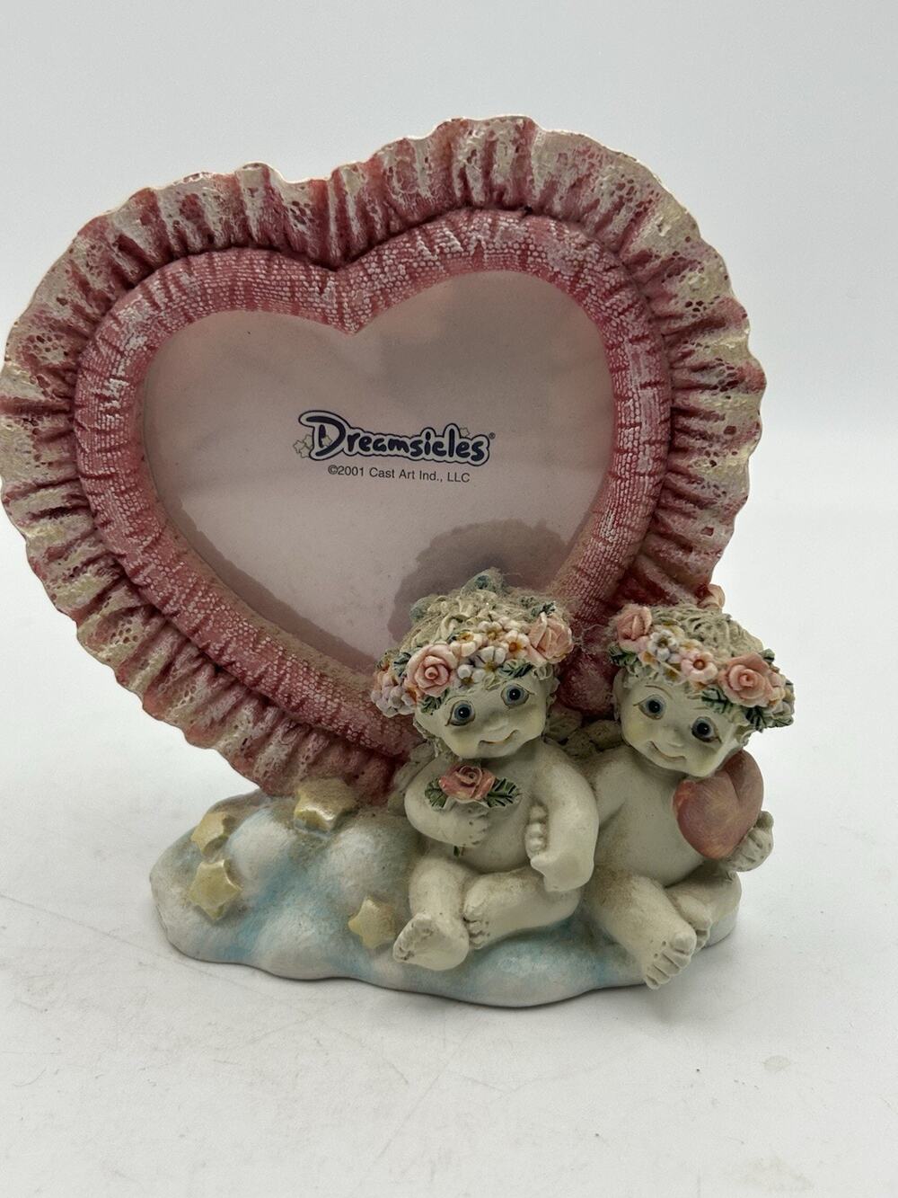 DreamSicles Frame. Two Cherubs Sitting On A Cloud. 2001